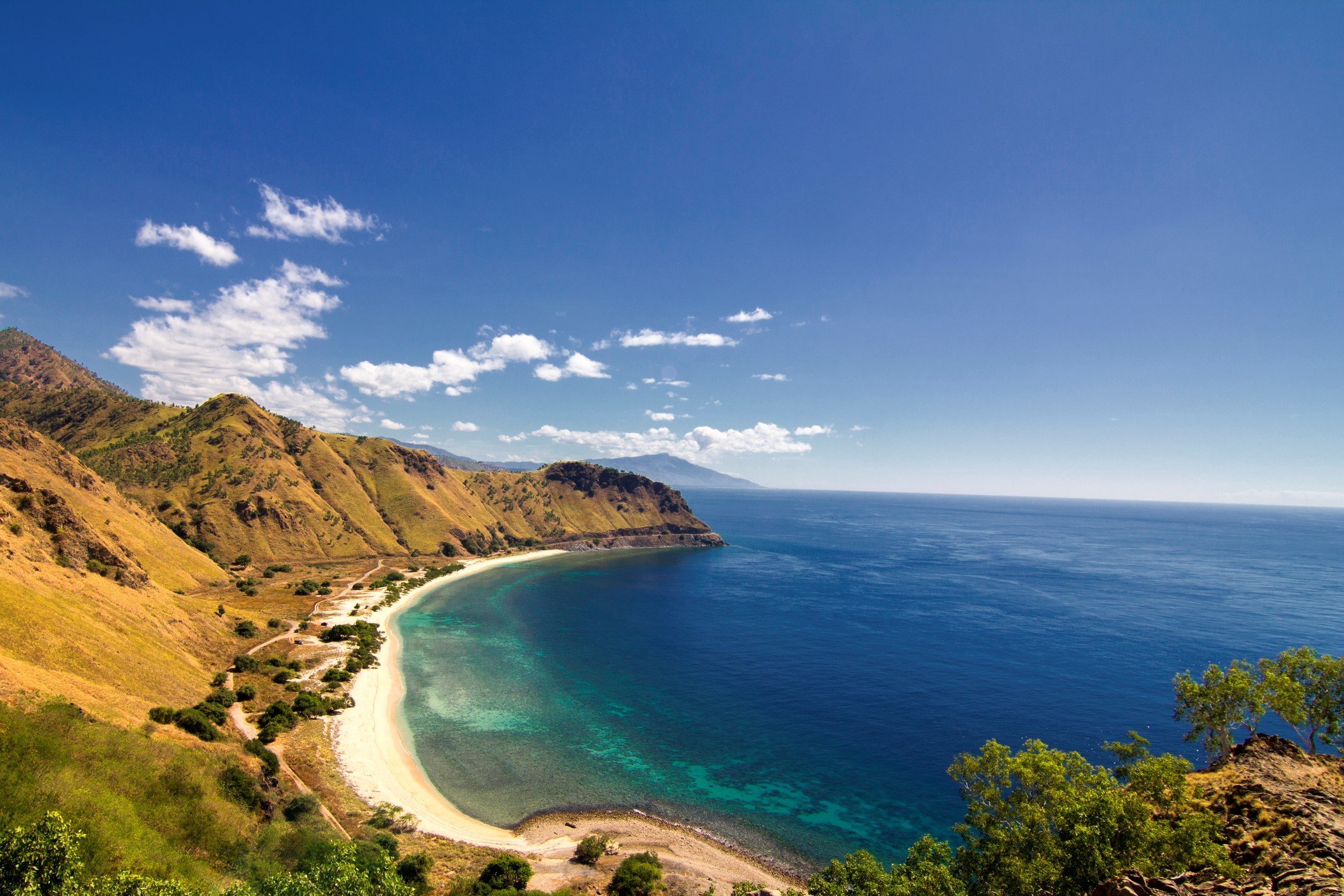 Timor Leste view out to sea